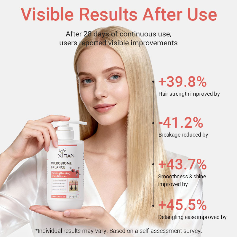 private label microbiome balance strengthening conditioner